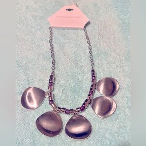 Christopher Banks silver necklace